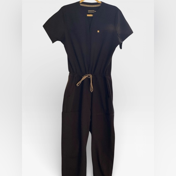 Fabletics Black Scrub Jumpsuit - Picture 3 of 11
